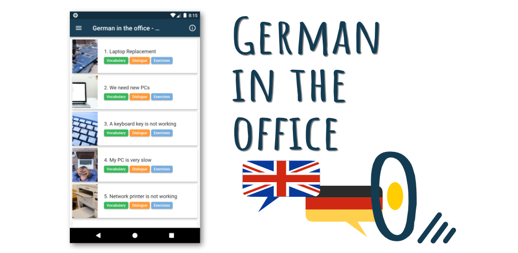 German in the office